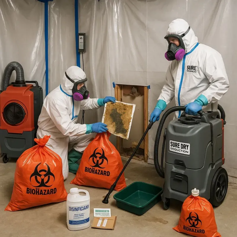 Contaminated Water Handling Protocols process in Thompsonville, PA