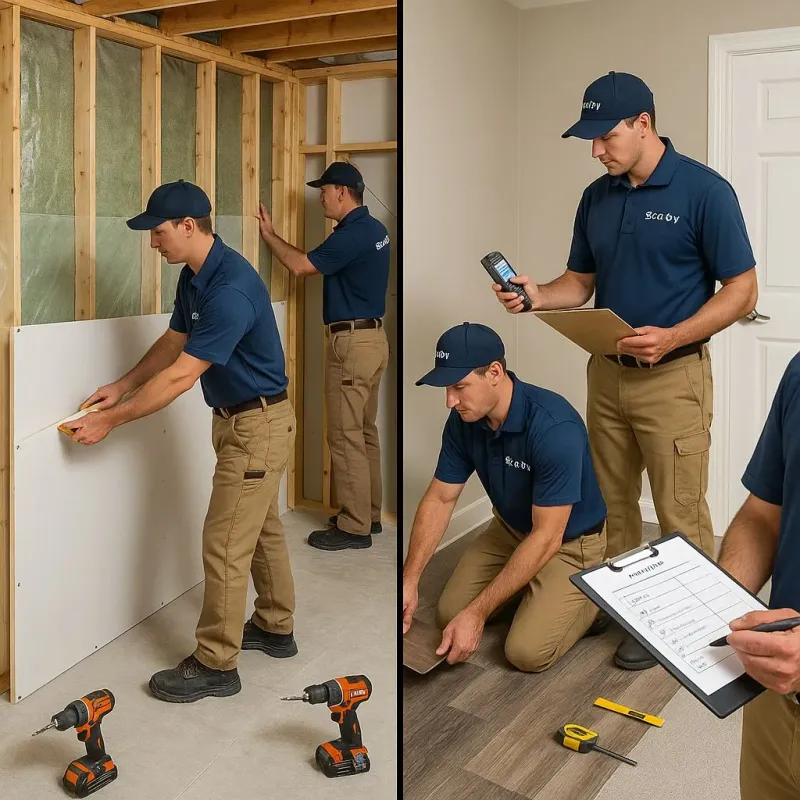 Repairs and Reconstruction process in Thompsonville, PA